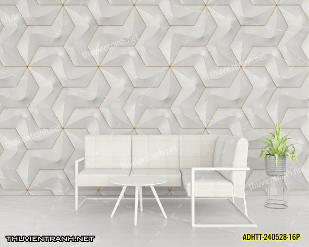 Tranh dán tường hoa văn trừu tượng- -ADHTT-240528-16P - Tranh tường chất lượng cao